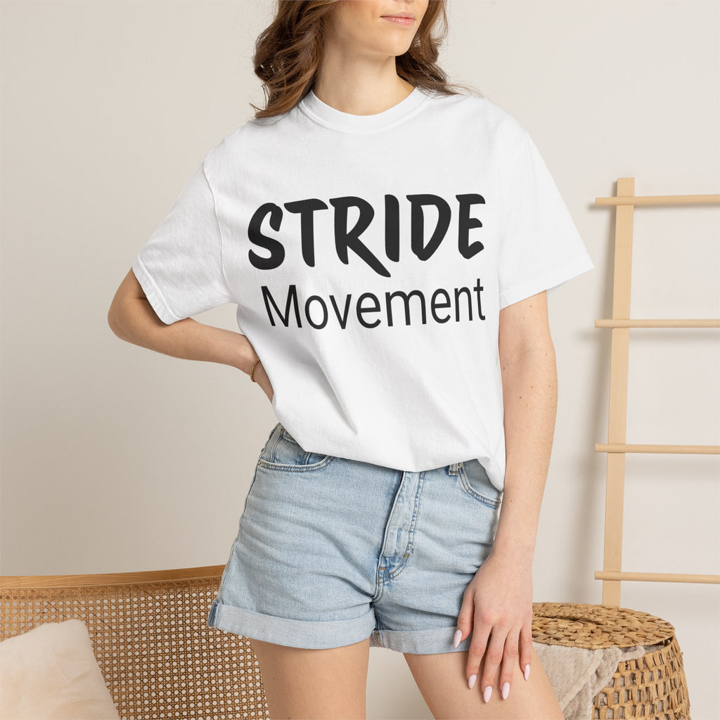 Custom Stride Movement !00% Cotton Tee